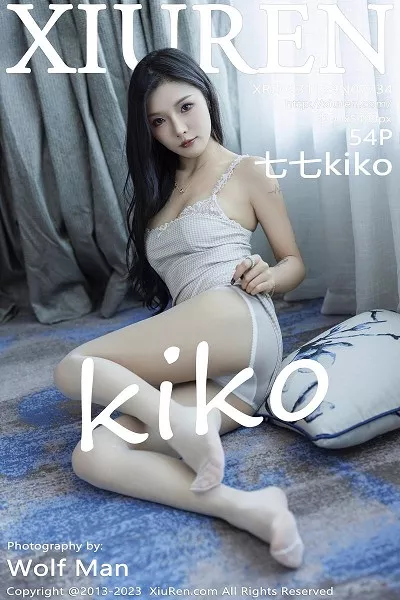 [XiuRen秀人网]No.7734_模特七七kiko性感浅色连衣短裙配白丝袜秀曼妙身姿迷人诱惑写真54P