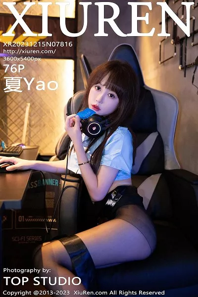 [XiuRen秀人网]No.7816_新人模特夏Yao性感情趣海军服配黑丝裤袜秀曼妙身姿诱惑写真76P