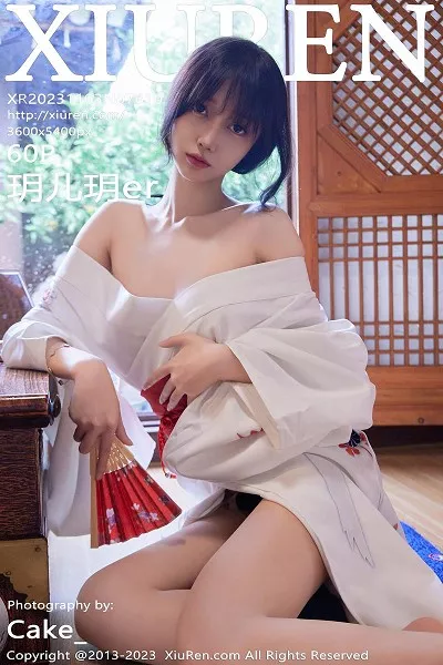 [XiuRen秀人网]No.7610_模特玥儿玥er性感白色日式和服配开档肉丝秀完美身材诱惑写真60P