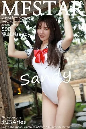 [MFStar模范学院]Vol.344_嫩模薛琪琪sandy室外白色高叉连体衣秀完美身材诱惑写真59P