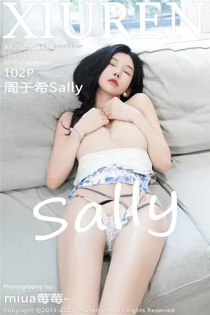 [XiuRen秀人网]No.7225_女神周于希Sally性感白色短款夏日装配开档肉丝撩人诱惑写真102P