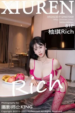 [XiuRen秀人网]No.7069_模特柚琪Rich性感粉红蕾丝情趣连体衣秀丰腴身姿撩人诱惑写真81P