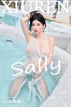 [XiuRen秀人网]No.7049_女神周于希Sally水中拍摄白色薄透连衣长裙秀惹火身材诱惑写真90P
