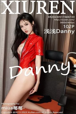 [XiuRen秀人网]No.6720_模特浅浅Danny深蓝技师制服+红色高开叉服秀曼妙身姿诱惑写真102P