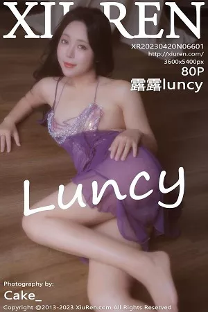 [XiuRen秀人网]No.6601_模特露露luncy性感紫色轻透情趣服饰秀惹火身材撩人诱惑写真80P