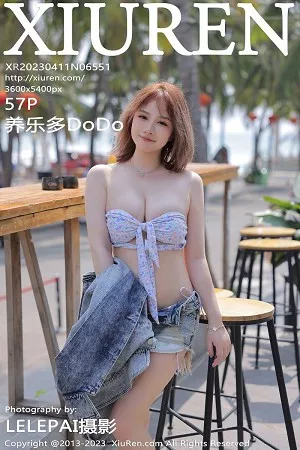 [XiuRen秀人网]No.6551_模特养乐多DoDo户外紫色比基尼服+私房蕾丝内衣完美诱惑写真56P