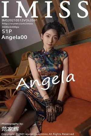 [IMISS爱蜜社]Vol.591_女神Angela00私房脱古韵旗袍露蕾丝内衣秀完美身材诱惑写真51P