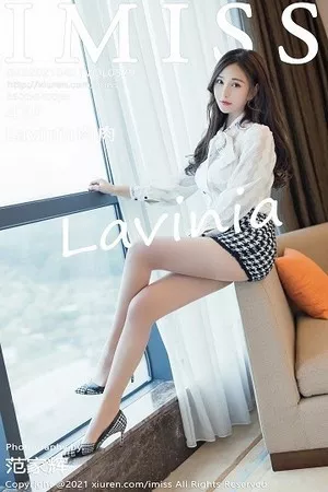 [IMISS爱蜜社]Vol.579_女神Lavinia都市OL着装主题半脱露性感内衣秀完美身材写真47P