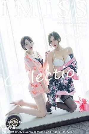 [IMISS爱蜜社]Vol.493_丽质模特Lavinia肉肉＆LindaLinda私房性感内衣完美诱惑写真73P