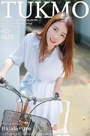 [Tukmo兔几盟]Vol.099_新人妹子绵绵户外清爽连身裙西瓜外拍阳光甜美写真40P