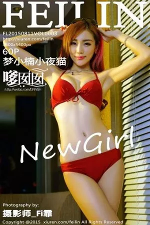 [FeiLin嗲囡囡]Vol.003_嫩模梦小楠小夜猫内衣系列完美身材火焰红唇写真60P