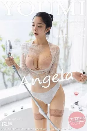 [YouMi尤蜜荟]Vol.478_女神Angela小热巴大理旅拍浴室薄纱内衣湿身撩人诱惑写真79P