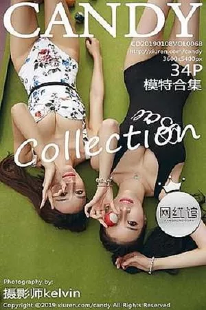 [Candy网红馆]Vol.068_网红馆最新模特合集室外双人桌球比基尼美女性感写真34P