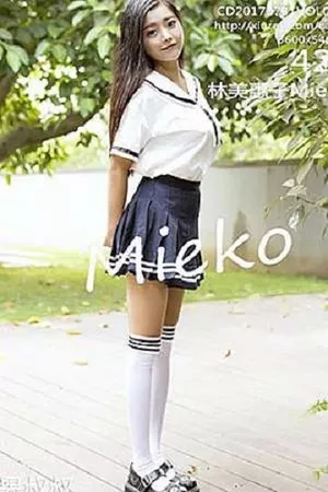 [Candy糖果画报]Vol.027_嫩模林美惠子Mieko清新学生装秀完美身材美胸丰臀写真42P