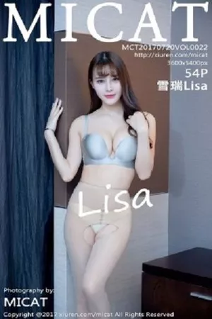 [MICAT猫萌榜]Vol.022_嫩模雪瑞Lisa居家性感内衣开档肉丝裤袜完美诱惑写真54P