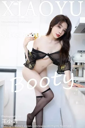 [XiaoYu画语界]Vol.1067_女神徐莉芝Booty黑色薄纱服饰配超薄黑丝秀曼妙身姿诱惑写真87P