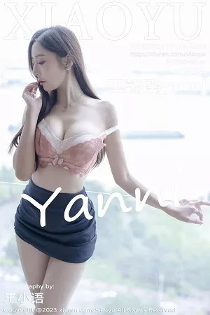 [XiaoYu画语界]Vol.1025_女神王馨瑶yanni白色条纹上衣配深蓝色短裙秀曼妙身姿诱惑写真85P