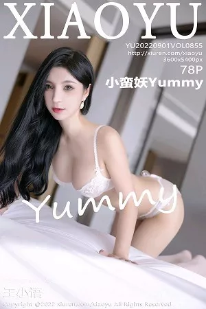 [XiaoYu画语界]Vol.855_模特小蛮妖Yummy杭州旅拍脱粉色吊裙露白色蕾丝内衣诱惑写真78P
