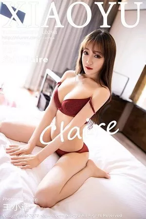 [XiaoYu画语界]Vol.298_嫩模允儿Claire私房猩红诱人内衣撩人姿势极致诱惑写真75P
