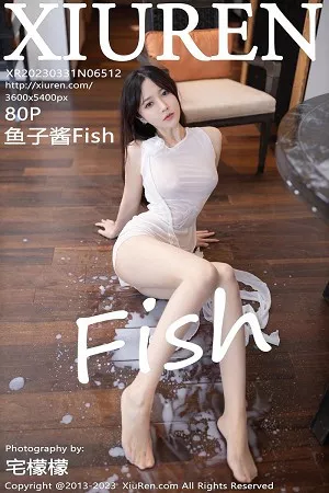 [XiuRen秀人网]No.6512_模特鱼子酱Fish白色轻透服配原色丝袜湿身秀惹火身材诱惑写真80P