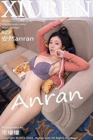 [XiuRen秀人网]No.6487_模特安然anran粉色运动上衣配黑短裙半脱露蕾丝内衣诱惑写真82P