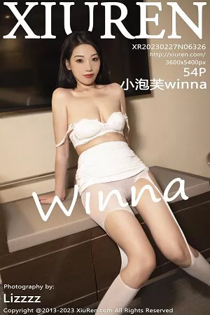 [XiuRen秀人网]No.6326_模特小泡芙winna性感白色短裙套装露白色内衣配白丝袜迷人写真54P