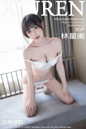 [XiuRen秀人网]No.6236_模特林星阑脱咖啡色连衣裙露白色蕾丝内衣配开档肉丝诱惑写真90P