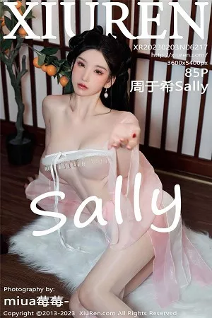 [XiuRen秀人网]No.6217_女神周于希Sally性感粉色古装服饰配超薄无内肉丝惹火诱惑写真85P