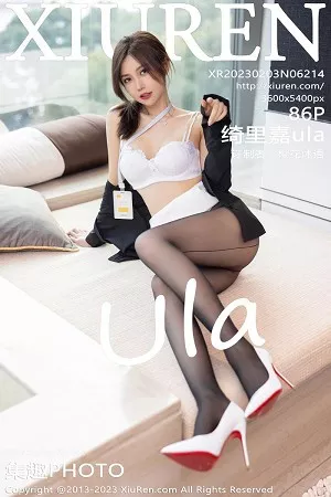 [XiuRen秀人网]No.6214_女神绮里嘉ula江浙沪旅拍脱白色OL制服露白色蕾丝内衣诱惑写真86P