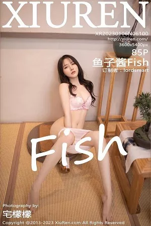 [XiuRen秀人网]No.6100_模特鱼子酱Fish浅粉色上衣配牛仔短裙露性感粉色内衣诱惑写真85P