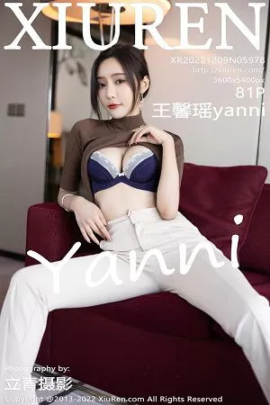 [XiuRen秀人网]No.5978_女神王馨瑶yanni私房半脱露性感蓝色内衣配超薄无内肉丝诱惑写真81P