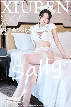 [XiuRen秀人网]No.5746_女神周于希Sally脱白色护士制服露性感内衣配白丝吊袜诱惑写真80P