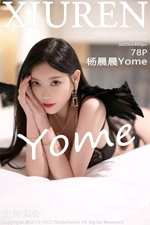 [XiuRen秀人网]No.5479_女神杨晨晨Yome私房黑色轻透蕾丝情趣内衣配蕾丝吊袜诱惑写真78P