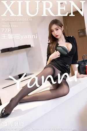 [XiuRen秀人网]No.5330_女神王馨瑶yanni私房性感绿色内衣配超薄无内黑丝完美诱惑写真77P