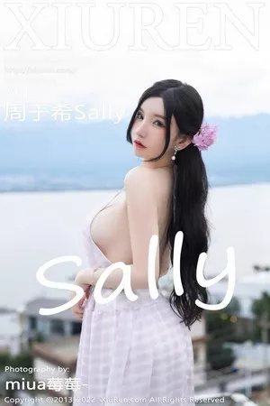 [XiuRen秀人网]No.5207_女神周于希Sally心愿旅拍脱连衣长裙露性感白色网纱内衣诱惑写真79P