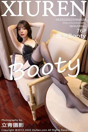 [XiuRen秀人网]No.4638_女神芝芝Booty私房脱制服露黑色蕾丝内衣配黑丝吊袜魅惑写真76P