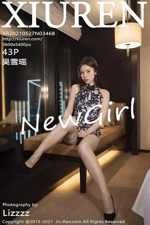 [XiuRen秀人网]No.3468_嫩模吴雪瑶私房床上黑色丁字裤秀火辣身材极致诱惑写真43P