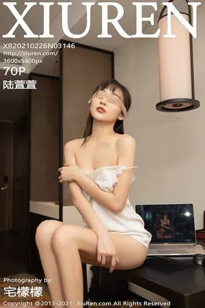 [XiuRen秀人网]No.3146_嫩模陆萱萱秘书遭遇主题脱牛仔裤露无内肉丝裤袜撩人诱惑写真70P