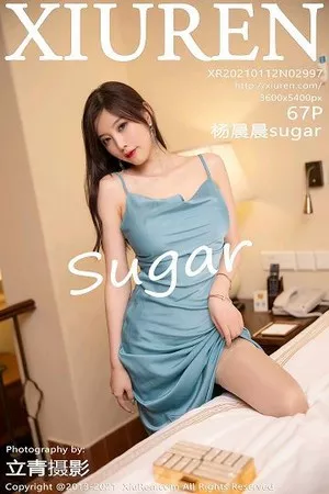 [XiuRen秀人网]No.2997_女神杨晨晨sugar私房典雅吊裙配蕾丝腿袜半撩秀翘臀诱惑写真67P