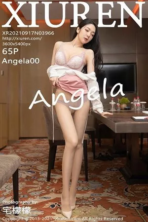 [XiuRen秀人网]No.3966_女神Angela小热巴前台小姐姐主题蕾丝内衣配肉丝裤袜诱惑写真65P