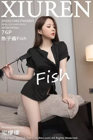 [XiuRen秀人网]No.3865_模特鱼子酱Fish暗黑护士主题黑色服饰配开档黑丝渔网魅惑写真76P