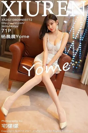 [XiuRen秀人网]No.3772_女神杨晨晨Yome私房白色蕾丝情趣内衣秀惹火身材极致诱惑写真71P