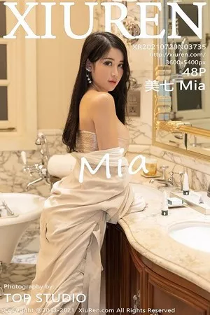 [XiuRen秀人网]No.3735_模特美七Mia浴室保鲜膜主题私房泡泡浴秀惹火身材撩人诱惑写真48P
