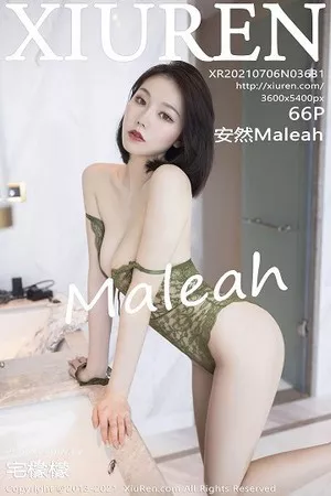 [XiuRen秀人网]No.3631_模特安然Maleah绿色情趣主题镂空服饰勾勒完美身材诱惑写真66P