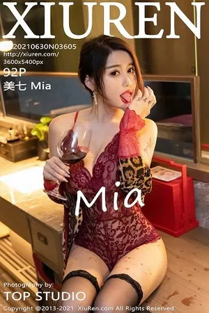 [XiuRen秀人网]No.3605_模特美七Mia酒店剧情主题半脱露缕空情趣内衣惹火诱惑写真92P