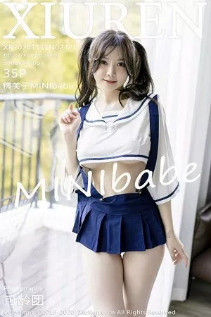 [XiuRen秀人网]No.2778_女神糯美子Mini清纯双马尾校服主题半脱秀豪乳翘臀诱惑写真35P