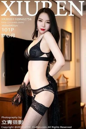 [XiuRen秀人网]No.2756_嫩模梦心月心愿旅拍性感黑色内衣配黑色蕾丝网袜极致魅惑写真101P