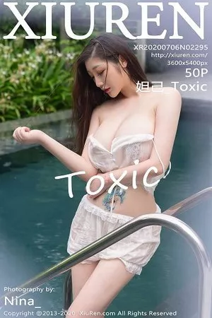 [XiuRen秀人网]No.2295_女神妲己_Toxic泳池白色薄纱湿身透视秀傲人豪乳喷血诱惑写真50P