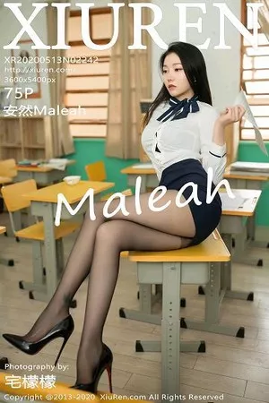 [XiuRen秀人网]No.2242_嫩模安然Maleah偷窥女教师主题蕾丝内衣配无内黑丝魅惑写真75P