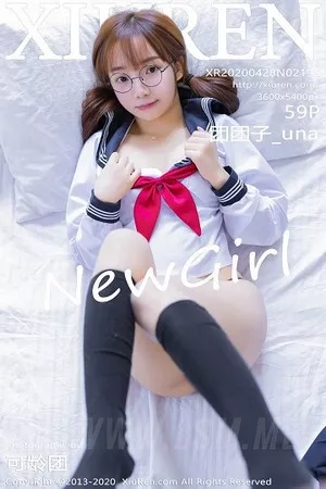 [XiuRen秀人网]No.2196_嫩模团团子_una经典JK制服配黑色丁字裤秀翘臀撩人诱惑写真59P